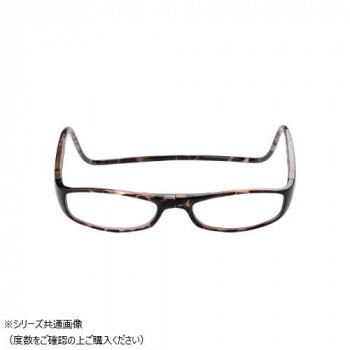 オーケー光学　老眼鏡クリックリーダー  ユーロ  EBR  ブラウン+2.00