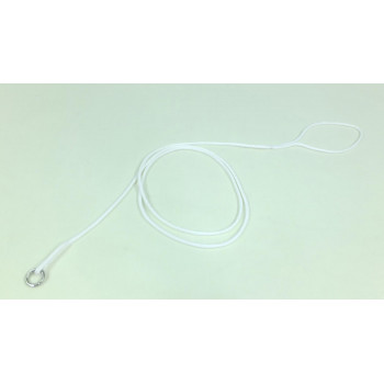 プロ用訓練リード　ショードッグ専用　パラシュートケンネルリード　150cm　白 030407