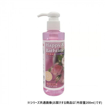 ペット用品　ハッピー＆バスタイム　バラの香り200ml 021016