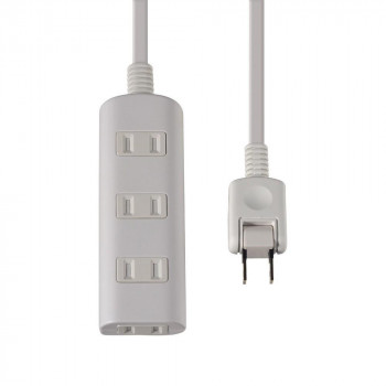 ELPA 扉付タップ 4個口5m WBT-N4050B(W)