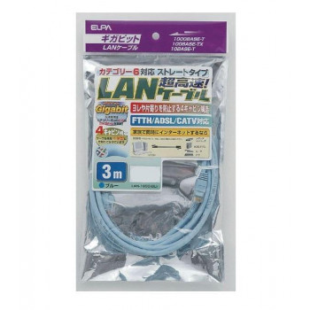 ELPA CAT6LAN3m LAN-1030(BL)