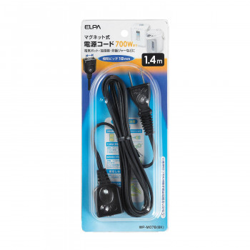 ELPA ポット用コード 7A WP-M07B(BK)