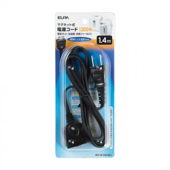 ELPA ポット用コード 12A WP-M12B(BK)