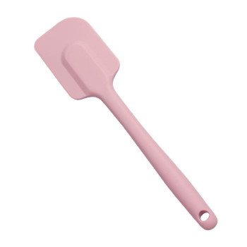 ユーロキッチン eurokitchen 一体型シリコンスパチュラ スタンダード 大　ピンク