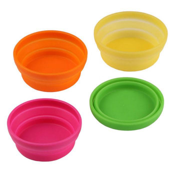 ユーロキッチン eurokitchen シリコン折りたたみアイスカップ4色セット