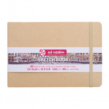 ターレンス アートクリエーションスケッチブック　クラフトペーパー　21×15CM　T9314-435M 452442