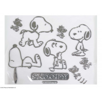 SNOOPY スヌーピー エンブレムステッカー ラージ SNOOPY スヌーピー H SN210