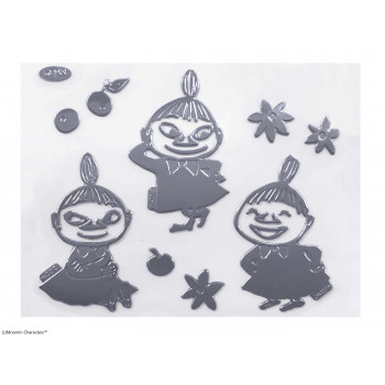 MOOMIN ムーミン エンブレムステッカー ラージ リトルミイ FS074