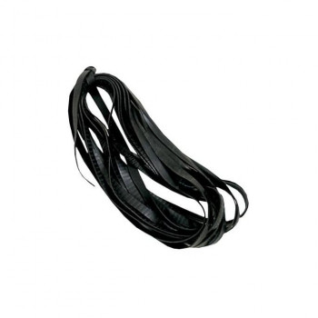 八ツ矢工業 シート用黒ゴム紐 25mm 20m 04044