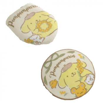 トイレ2点セット(洗浄・暖房便座用フタカバー＆トイレマット) サンリオ ポムポムプリン SB-620-S