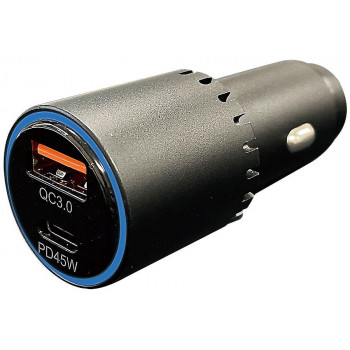 アークス(axs) ノート45W-DC充電器PD+QC ブラック X-305