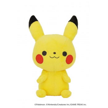 セキグチ　モンポケ　ピカチュウ　洗える　ぬいぐるみ　666300