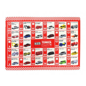 オカトー　お風呂マット　いろんなくるま　トミカ