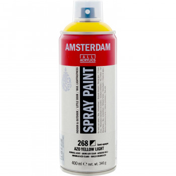 アムステルダム スプレーペイント 400ml アゾイエローライト　T1716-268　451470