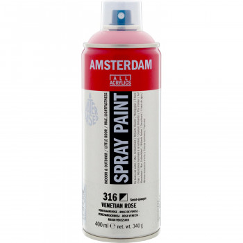 アムステルダム スプレーペイント 400ml ベネシャンローズ　T1716-316　451667