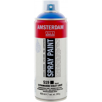 アムステルダム スプレーペイント 400ml ウルトラマリンバイオレットライト　T1716-519　451926