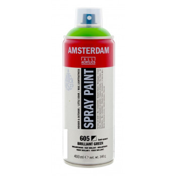 アムステルダム スプレーペイント 400ml ブリリアントグリーン　T1716-605　451977