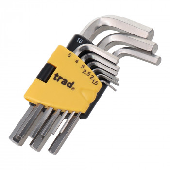 TRAD 9PCステン六角棒レンチセット TSH-9S 820366