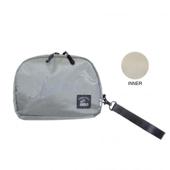 KAKSI(カクシ)　3WAYウォレットポーチ グレー SN00120