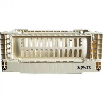 SLOWER(スロウワー) FOLDING CONTAINER BASK　折り畳み収納　S　SLW157　SAND