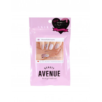 BEAUTYAVENUE ビューティーアベニュー ジェルネイルシール　ブロンズルチルクォーツ