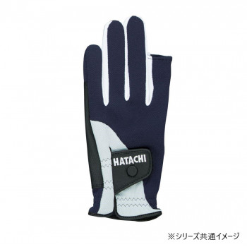 羽立工業 クールメッシュグローブ ユビキリ ネイビーSM BH8027-14WC