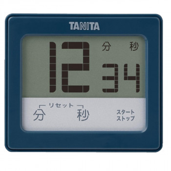 TANITA タニタ 防水タッチパネルタイマー TD-414 ブルー