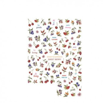 TSUMEKIRA(ツメキラ) ネイルシール　DAISY プロデュース17 DAISY'S GARDEN SWEET BERRY NN-DAI-125