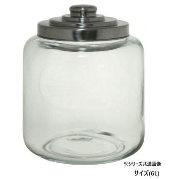 ガラス保存瓶ワイド 6L