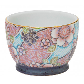 庵 香炉 有田焼 紅染 32l30000A6072