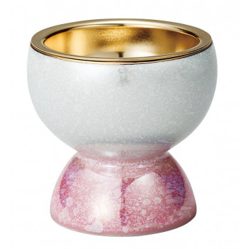 光綺 仏器 有田焼 ホワイト/ピンク 32j900q100072