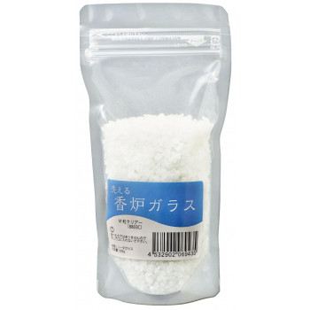 洗える香炉ガラス M粒 300g クリアー 35111du200002