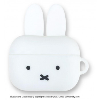ミッフィー AirPods Pro(第2世代)/AirPodsPro対応 シリコンケース フェイス MF-367WH