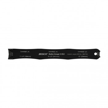 HOSCO Luthiers Tools フィンガーボード用ラディアスゲージ H-RG2