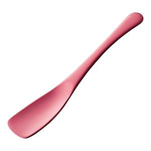 すくいやすいアルミアイススプーン　1400356・ピンク
