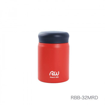 ステンレス製真空フードポット320ml　RBB-32MRD・マットレッド