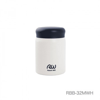 ステンレス製真空フードポット320ml　RBB-32MWH・マットホワイト