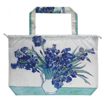 名画レインバッグカバー ゴッホ「アイリスの花瓶」 AU-01025