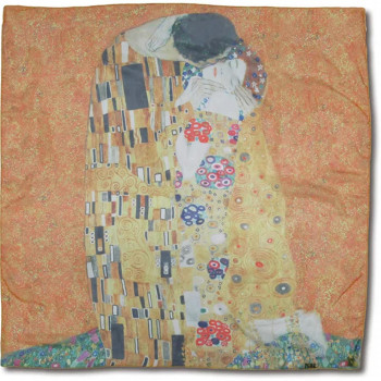 名画スカーフ クリムト「ザ・キス」 AS-01010