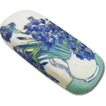 名画メガネケース ゴッホ「アイリスの花瓶」 AG-00727
