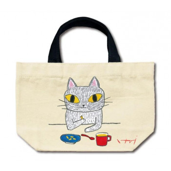 糸井忠晴 コットン ランチバッグ「おやつ」 IT-01043