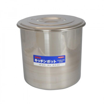 スギコ 18-8目盛付深型キッチンポット(手無)  SH-4618  SA0669