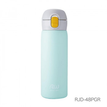 ReachWil魔法瓶 ステンレス製ワンタッチマグボトル　480ml パステルグリーン RJD-48PGR