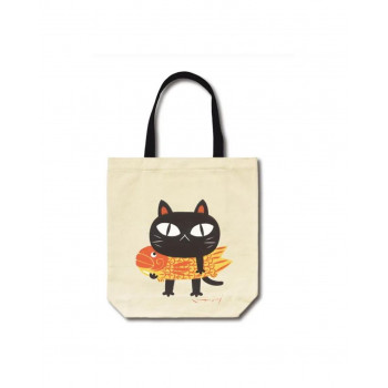 糸井忠晴 コットン トートバッグ「夢ねこ」 IT-01531