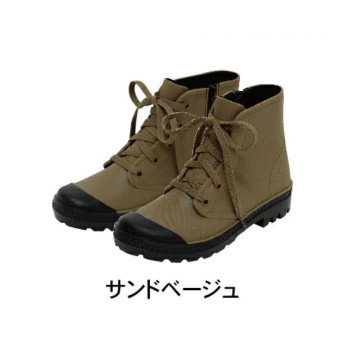 フレンチスタイルレインブーツ (L) サンドベージュ 400866102