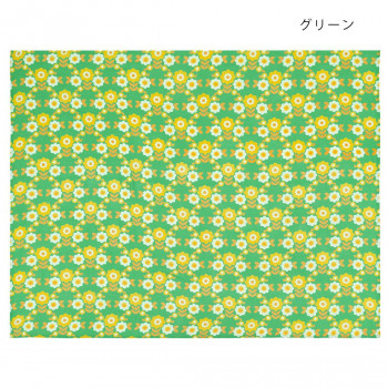 マルチクロス レトロフラワー グリーン 15623880281