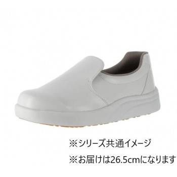 弘進ゴム　　布靴(厨房靴)　シェフメイト　α-100　白　26.5cm　E0635BA