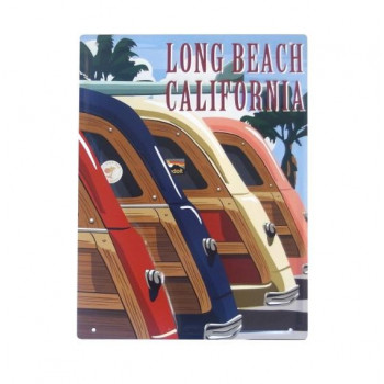 エンボス リゾートサイン LONG BEACH DE054919