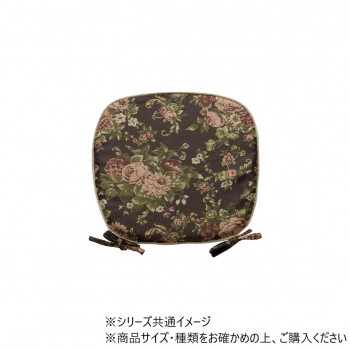 日本製 クッション オリビア バテイ 45×43cm BR 1220900060391