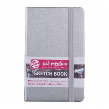 ターレンス アートクリエーションスケッチブック　シャイニーシルバー　9×14CM　T9314-041M 403638